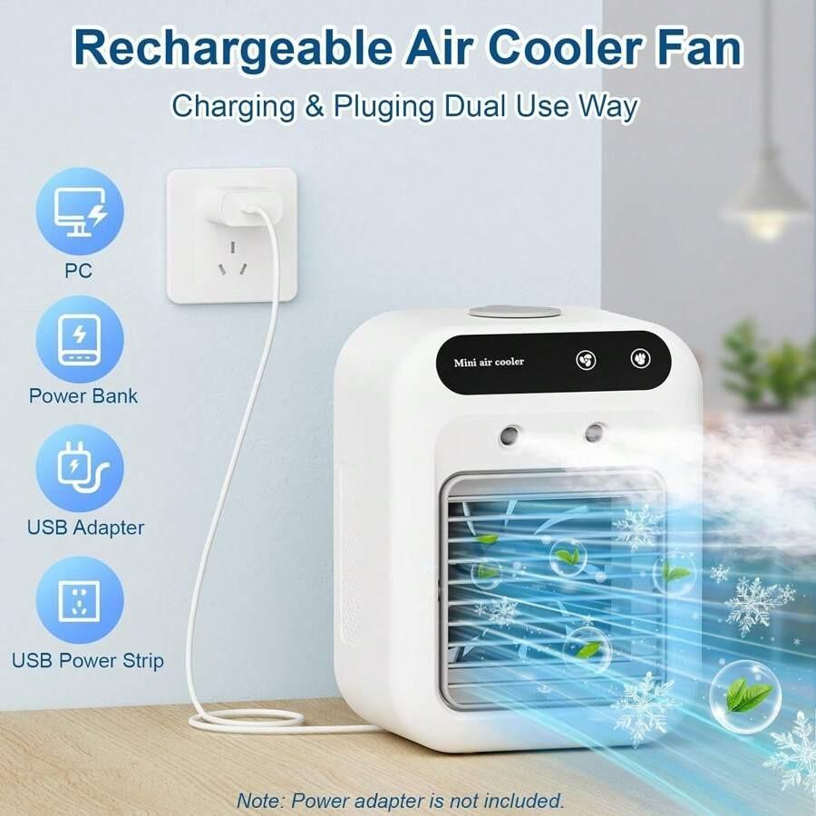 Air Conditioner Air Cooler Fan Water Cooling Fan Air Conditioning For Room Office Portable Air Conditioner Cars